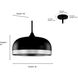 Amarra 3 Light 16 inch Matte White Indoor Pendant Ceiling Light